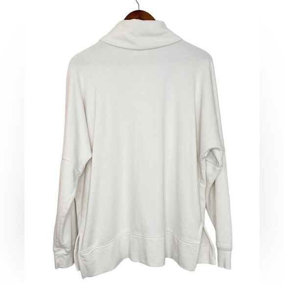 Madewell Miles Turtleneck Tunic in Bright Ivory Size Large - Picture 6 of 10
